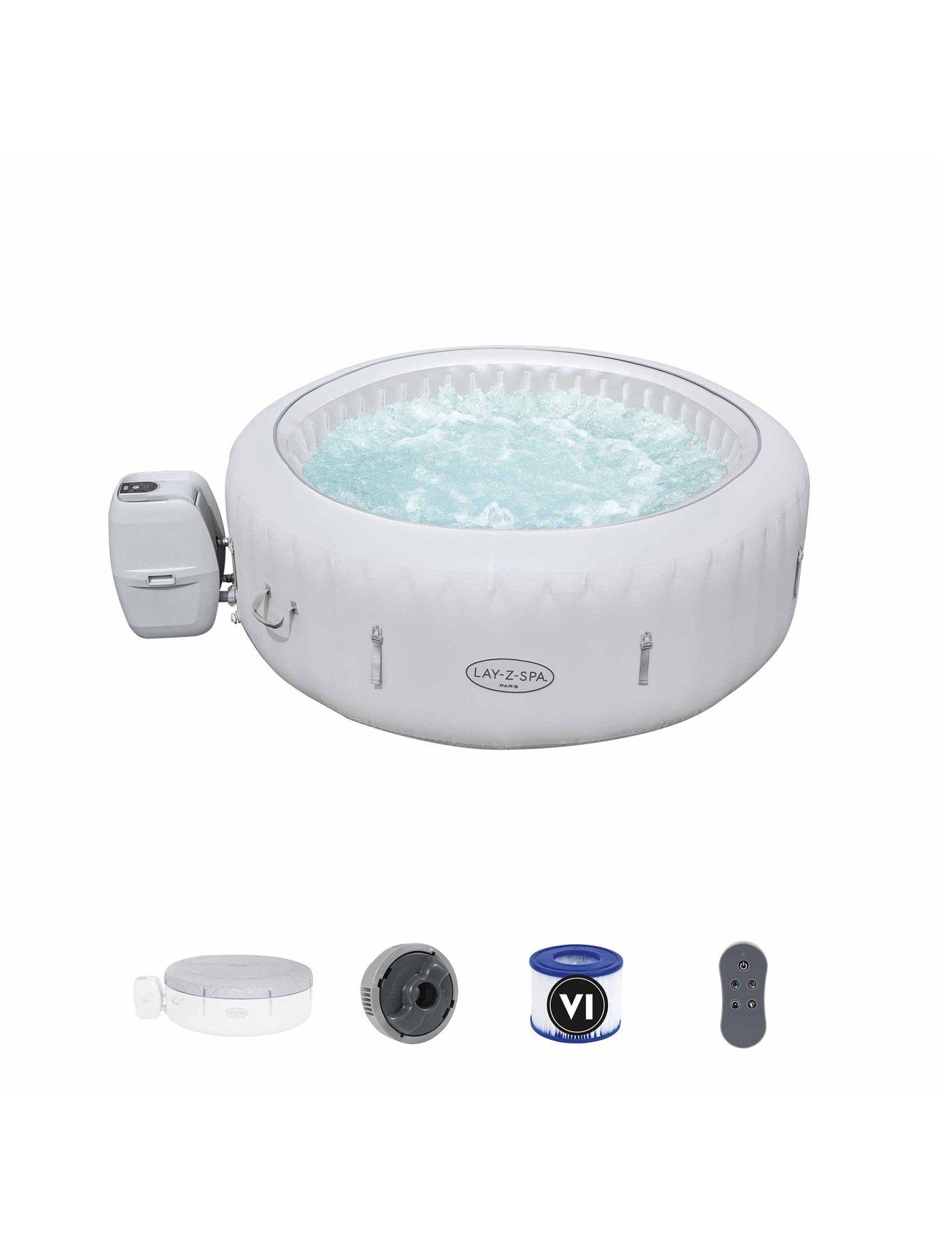 LayZSpa Paris AirJet Hot Tub for 46 Adults