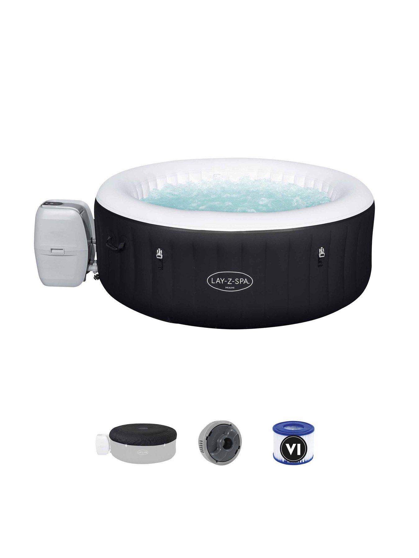 Image 2 of 6 of Lay-Z-Spa Miami AirJet Hot Tub for 2-4 Adults