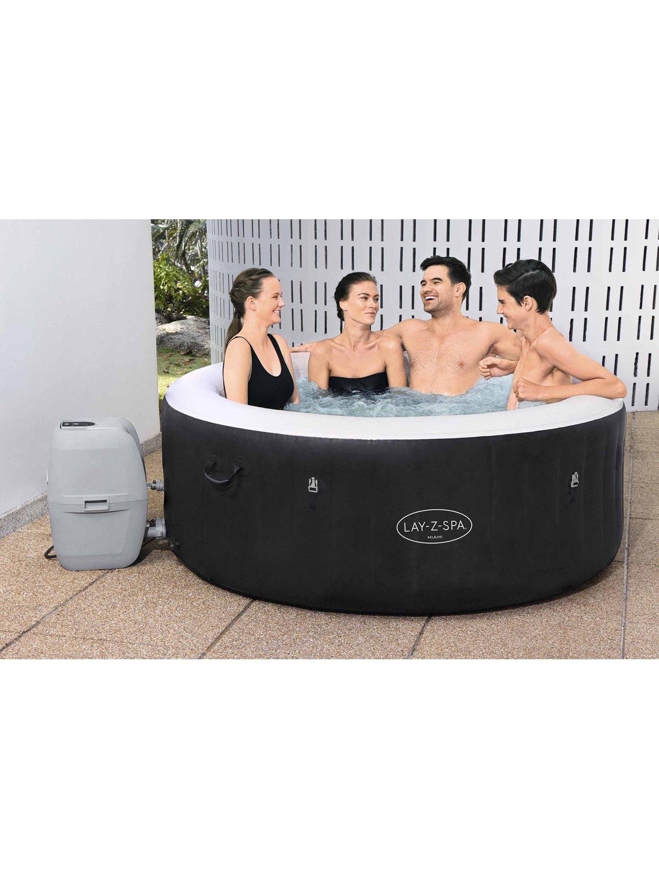 Image 4 of 6 of Lay-Z-Spa Miami AirJet Hot Tub for 2-4 Adults