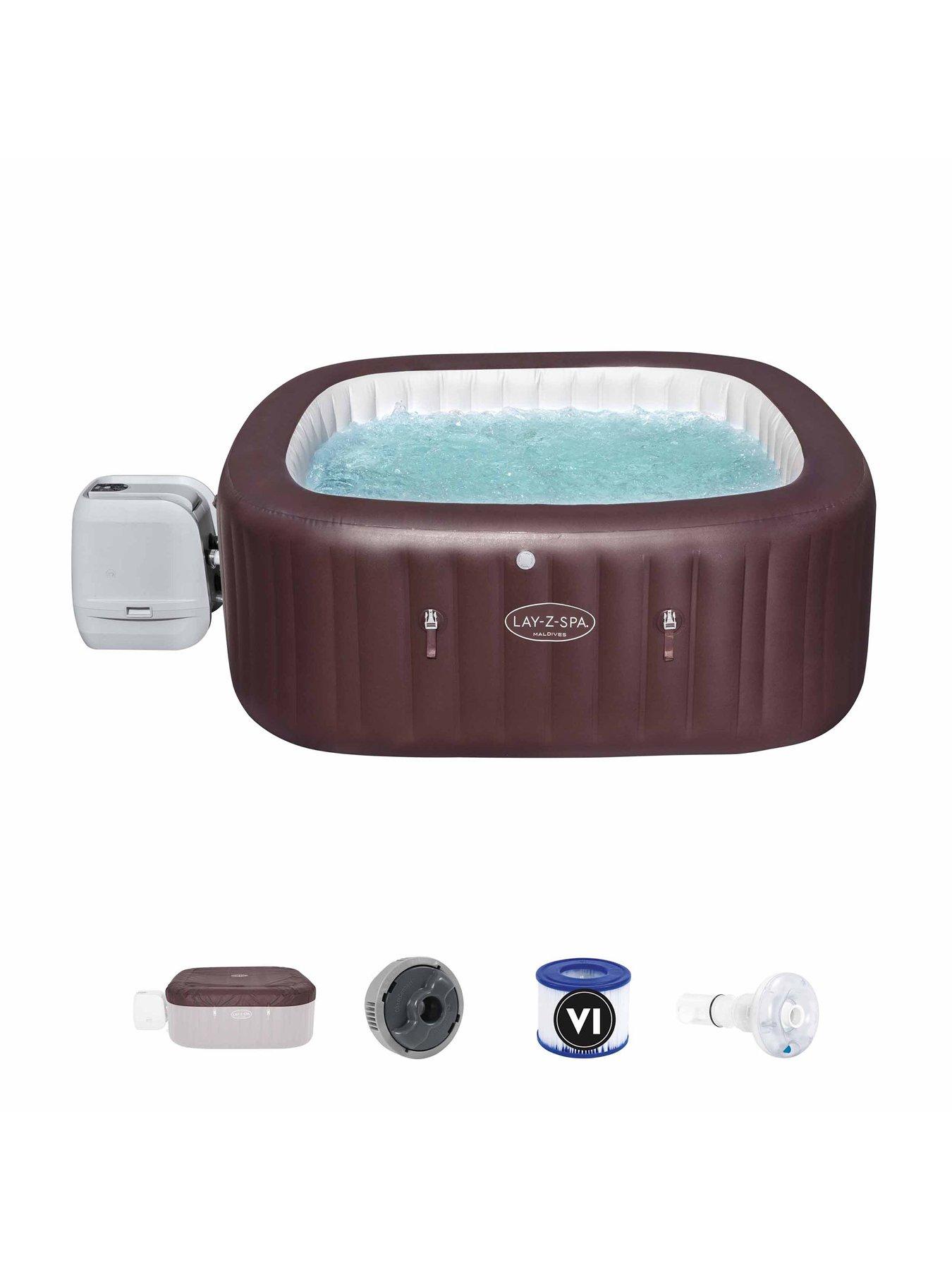 Lay Z Spa Maldives Hydrojet Pro Hot Tub For 5 7 Adults Littlewoods Com