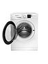  image of hotpoint-nswm963cwukn-9kg-load-1600-spin-washing-machine-white