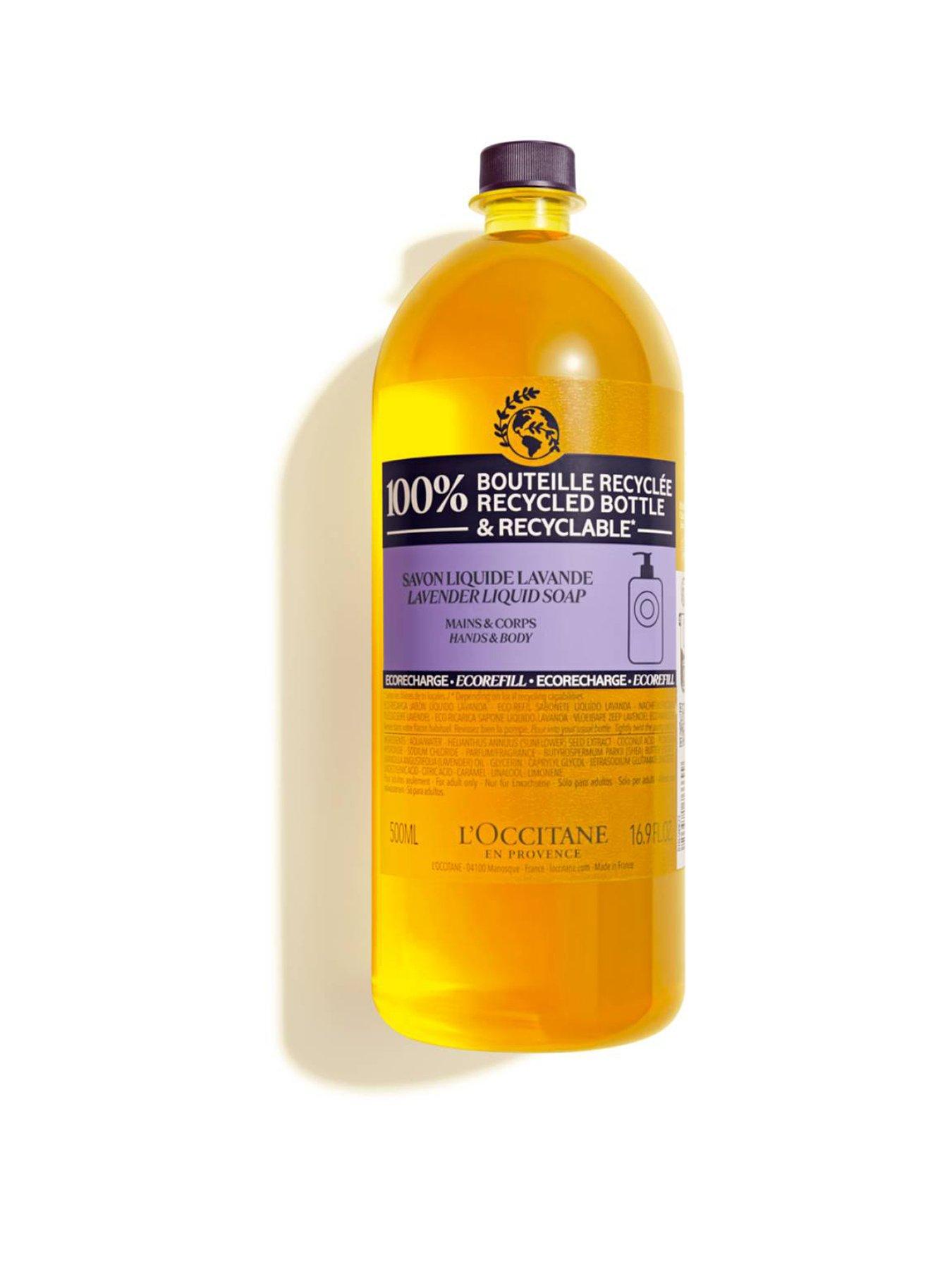  image of loccitane-shea-lavender-liquid-soapnbsprefill-500ml