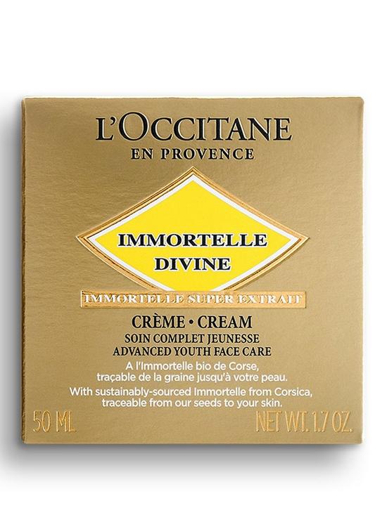 stillFront image of loccitane-immortelle-divine-cream-50ml