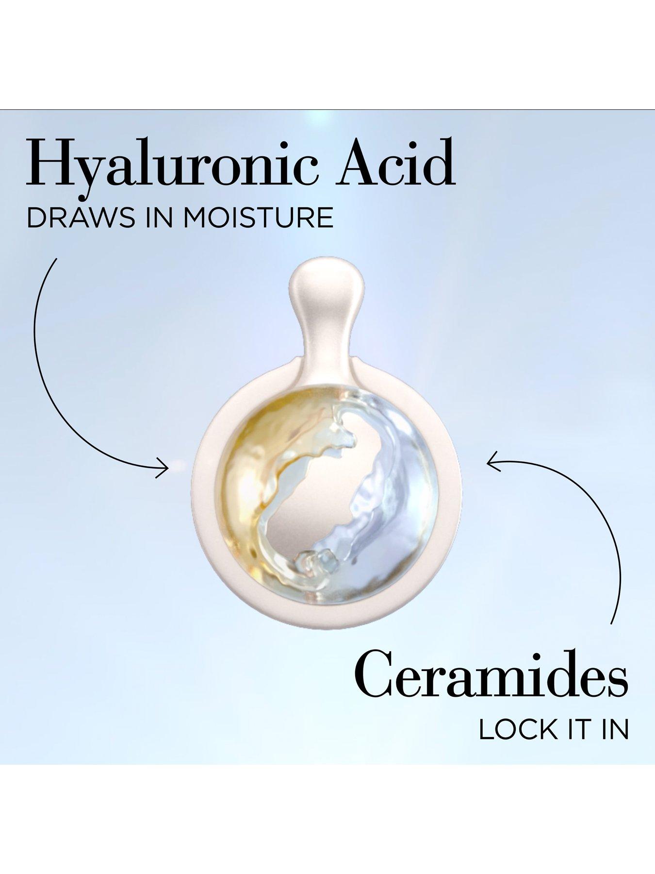  image of elizabeth-arden-hyaluronic-acid-ceramide-capsules-hydra-plumping-serum-30-capsules