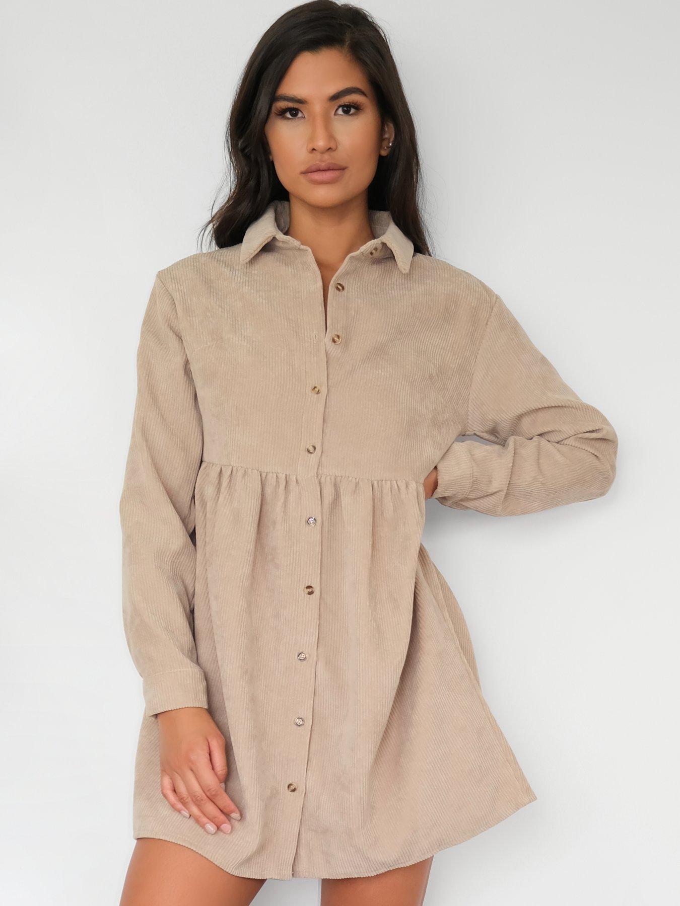 missguided corduroy dress