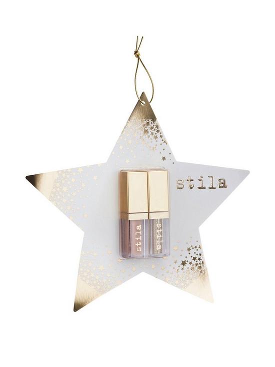 front image of stila-ornaments-double-dip-gold-star