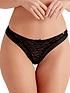  image of pretty-polly-thong-black