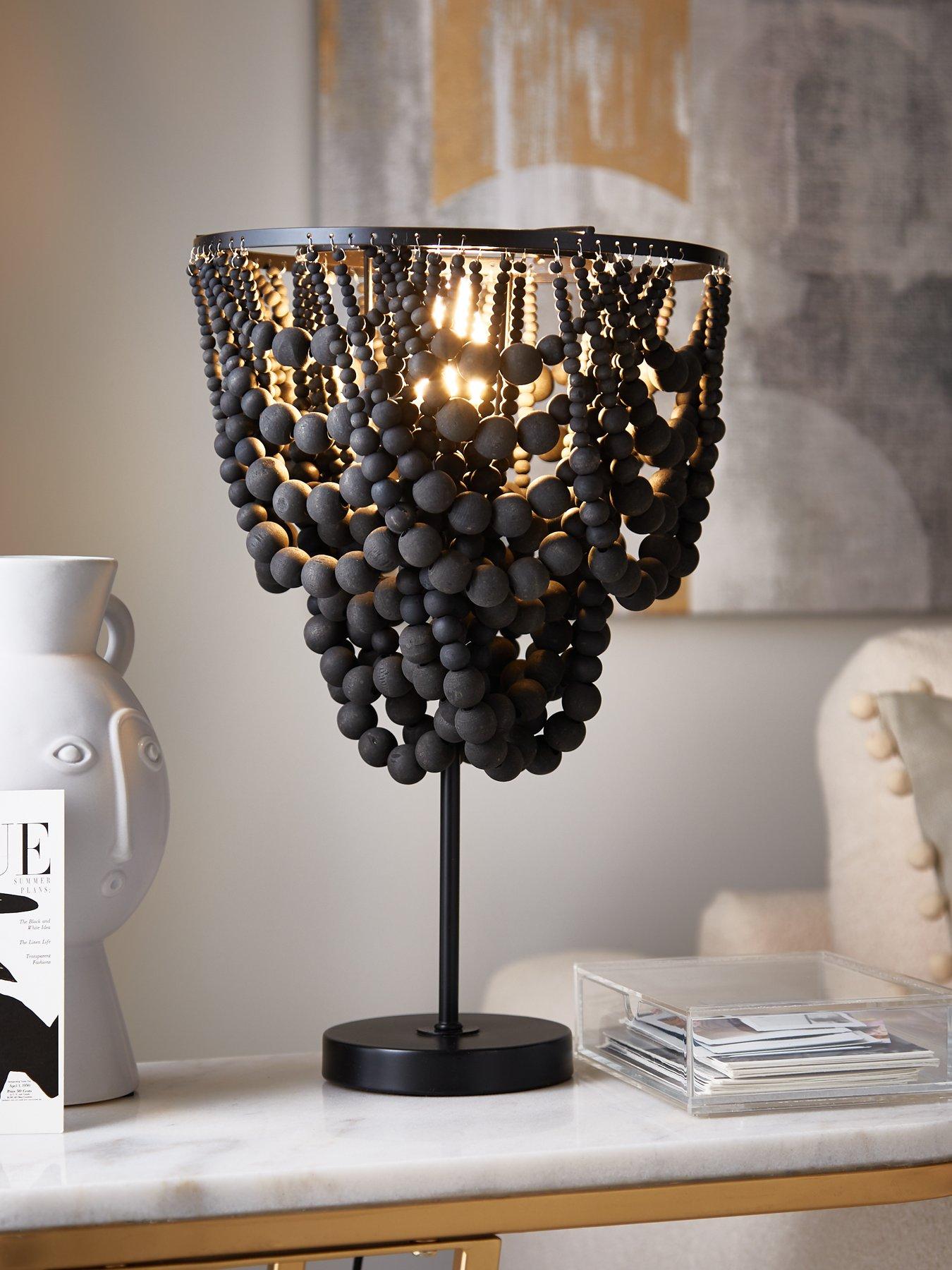 Image 2 of 4 of The Very Collection Miller Wooden Table Lamp