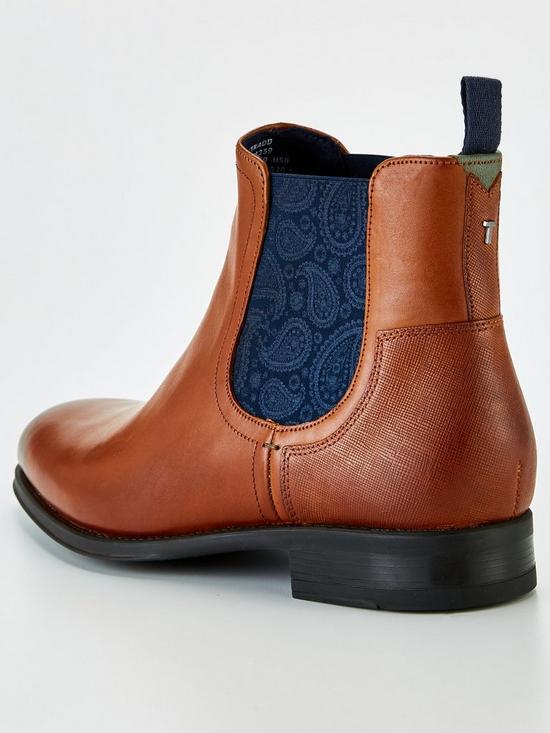 stillFront image of ted-baker-travic-leather-chelsea-boots-tannbsp