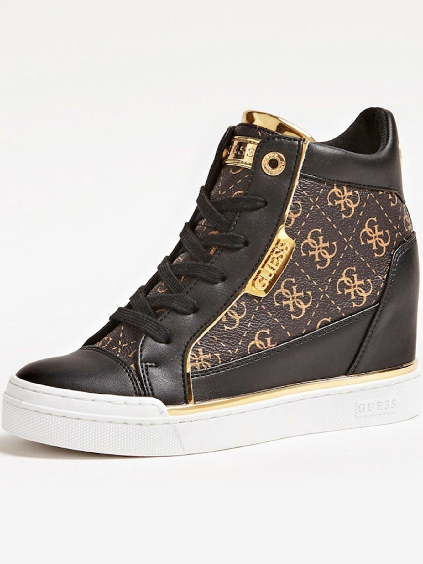 guess wedge trainers