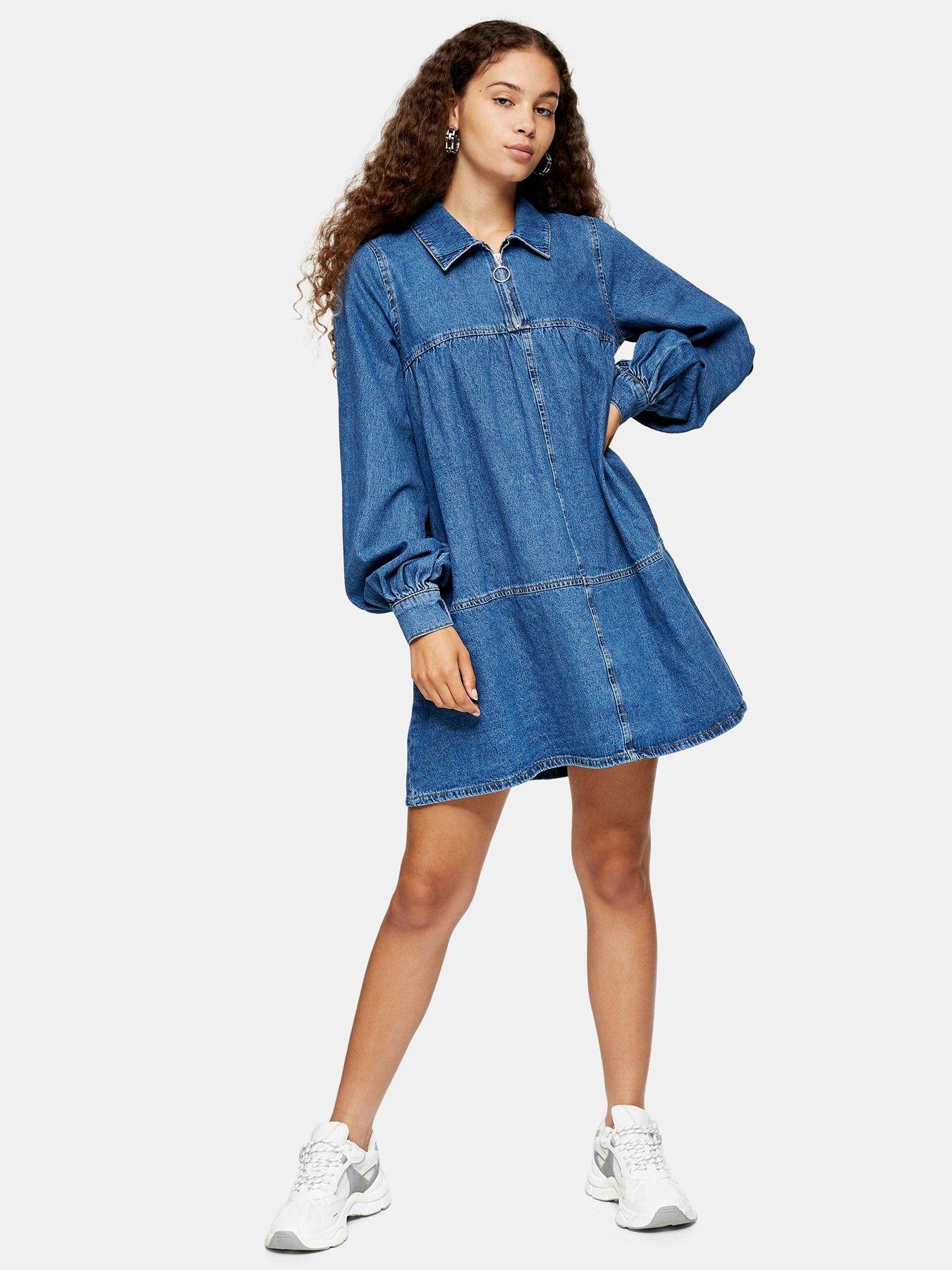 littlewoods denim dress