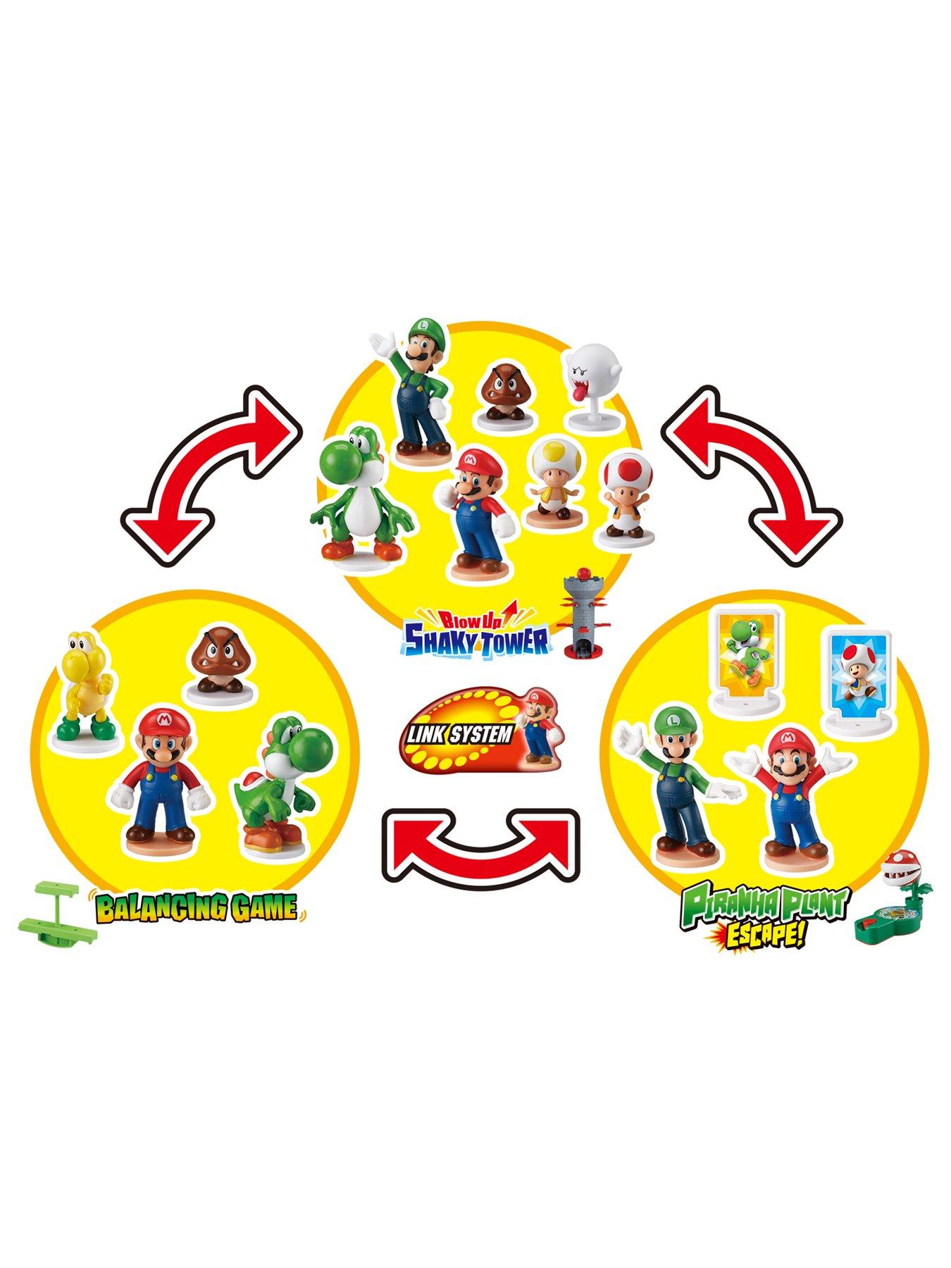 Image 7 of 8 of Super Mario Shaky Tower Balancing Action Figure Game