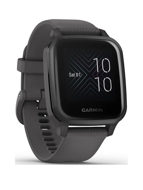 front image of garmin-venureg-sq-gps-smartwatch-with-all-day-health-monitoring