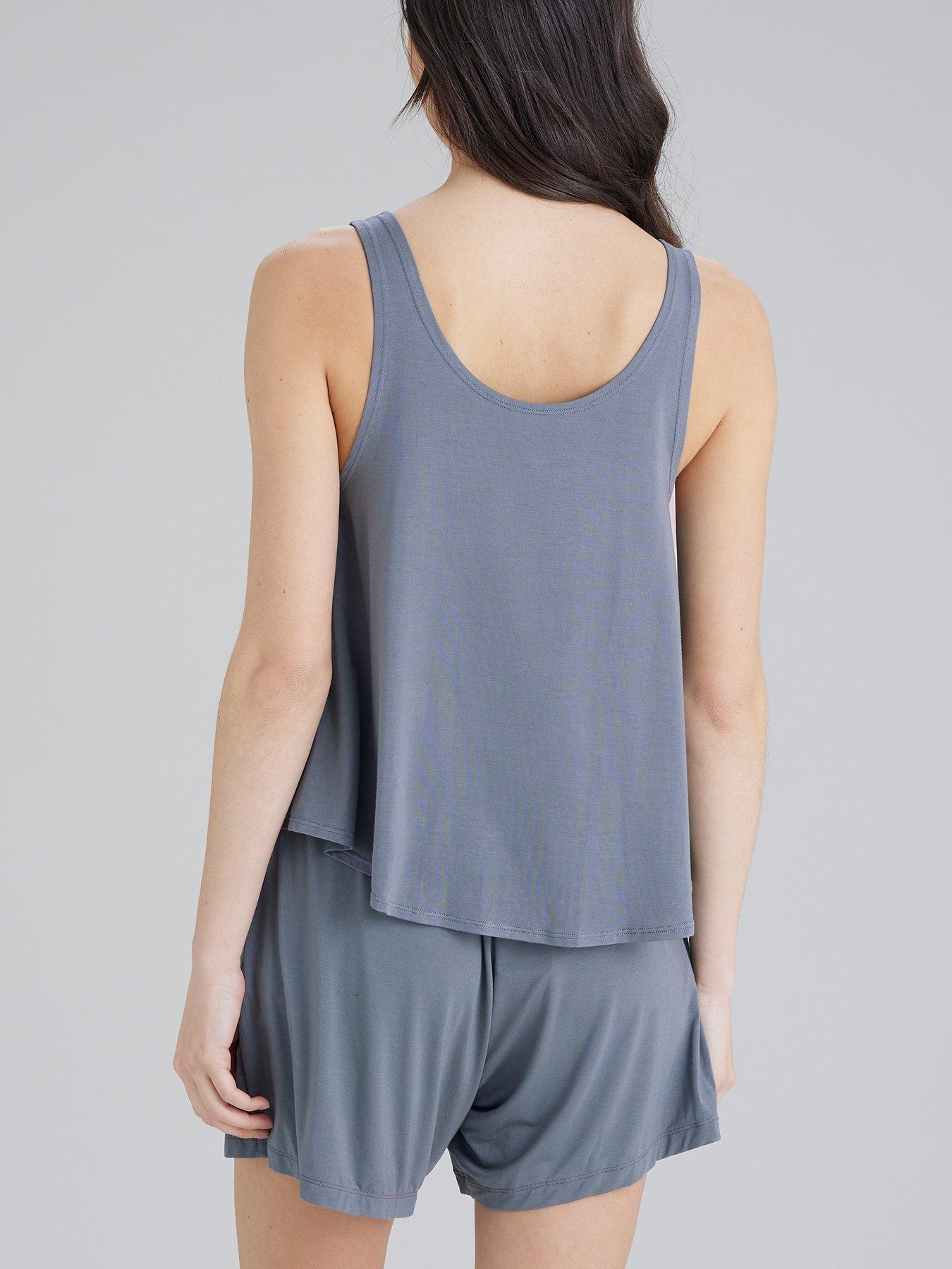  image of pretty-polly-lounge-jersey-sleeveless-top-nightshade