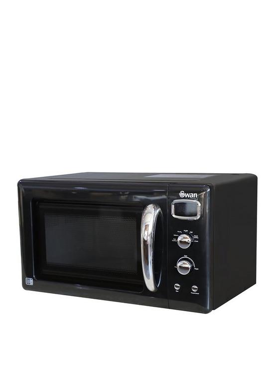 front image of swan-23-litrenbspdigital-control-microwave-black