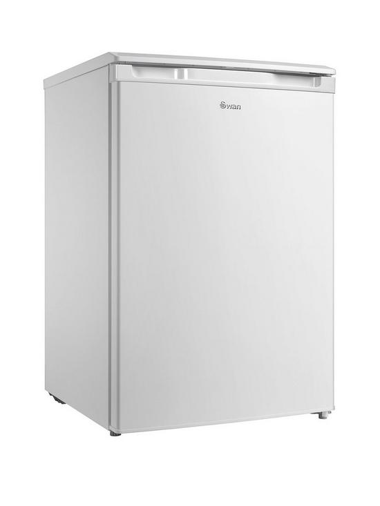 front image of swan-sr70201wnbsp55cmnbspwide-under-counter-larder-fridge-white