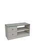  image of alderleynbspready-assembled-tv-unit-greynbsp--fits-up-to-50-inch-tv