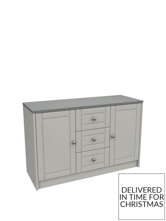 back image of one-call-alderley-large-ready-assembled-sideboard-grey