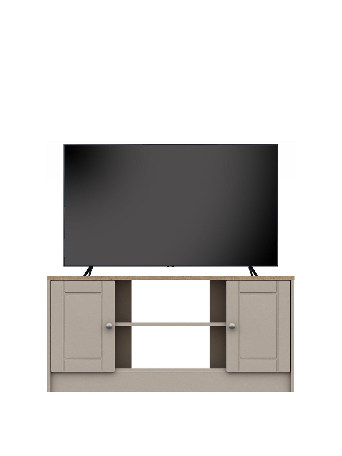 Ready assembled deals tv units grey