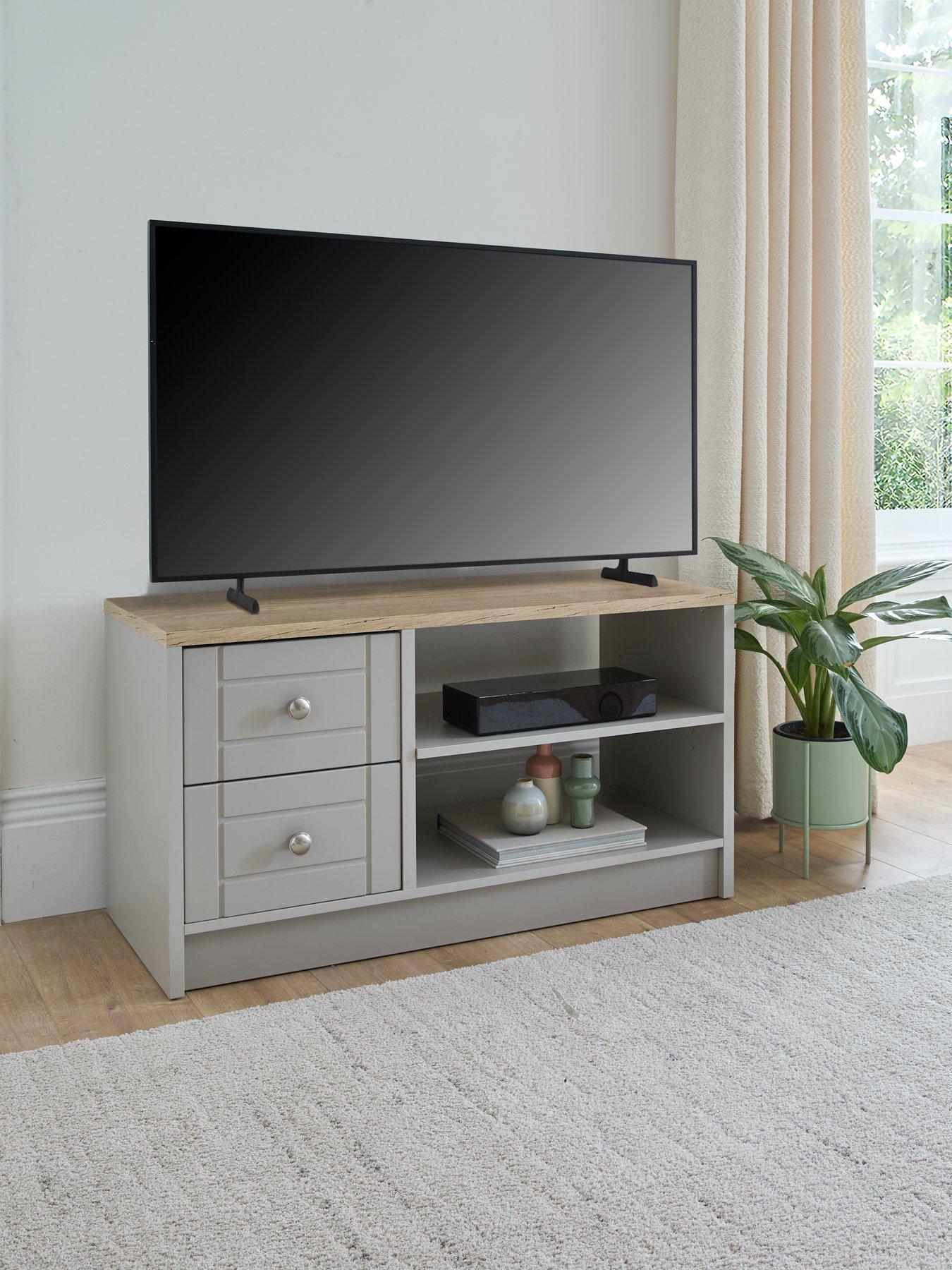 one-call-alderleynbspready-assembled-tv-unit--nbsprustic-oaktaupe-fits-up-to-50-inch-tv