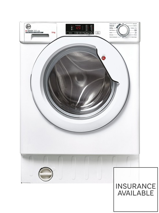 front image of hoover-hbws-49d1e-9kg-integrated-washing-machine-with-1400-rpm-spin-white