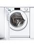  image of candy-cbw-48d1e-8kg-load-integrated-washing-machine-with-1400-rpm-spin-white