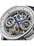  image of ingersoll-the-jazz-silver-skeleton-moonphase-automatic-dial-blue-leather-strap-watch