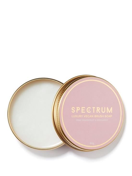 stillFront image of spectrum-bergamot-and-grapefruit-vegan-brush-soap-60g