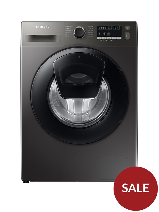 front image of samsung-series-4-ww90t4540axeu-ecobubbletrade-washing-machine-9kg-load-1400rpm-spin-d-rated-graphite
