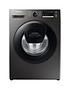  image of samsung-series-5-ww90t4540axeu-with-ecobubbletrade-9kg-washing-machine-1400rpm-d-rated-graphite
