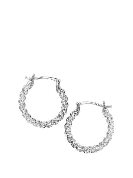 evoke-rhodium-plated-sterling-silver-clearnbspcrystals-swirl-hoop-earrings