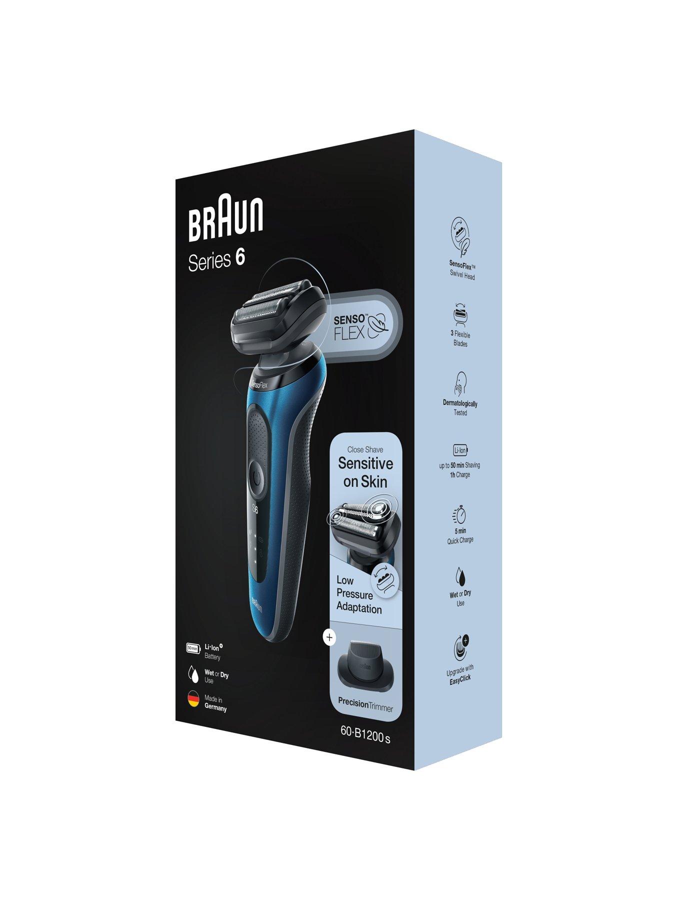 Braun Series 6 60-B1200s Electric Shaver for Men with Precision
