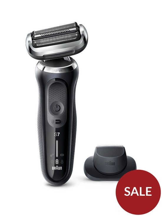 front image of braun-series-7-70-n1200s-electric-shaver-for-men-with-precision-trimmer