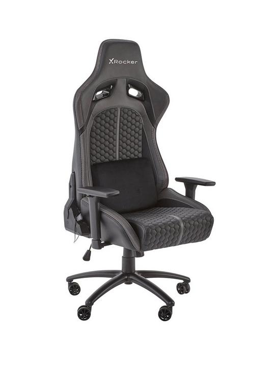 front image of x-rocker-stinger-rgb-led-pc-gaming-chair