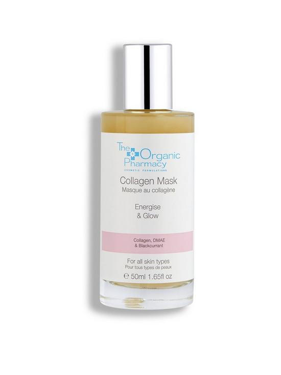 front image of the-organic-pharmacy-collagen-boost-mask-50ml