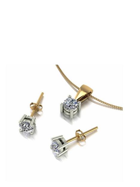 love-diamond-9ct-gold-1ct-total-diamond-pendant-and-earrings-jewellery-set
