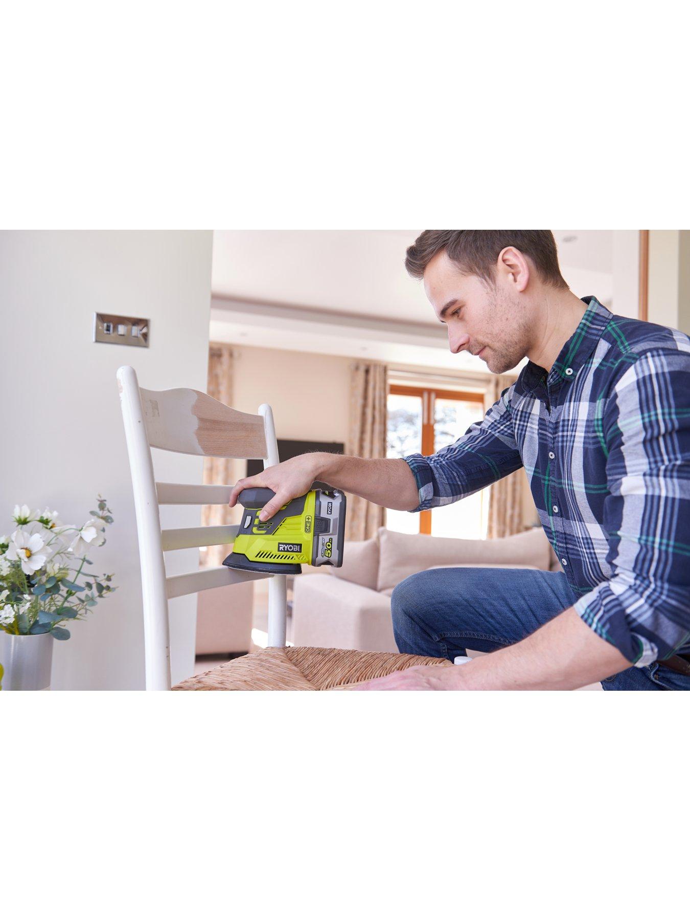 RYOBI R18PS 0 18V ONE Cordless Corner Palm Sander Bare Tool