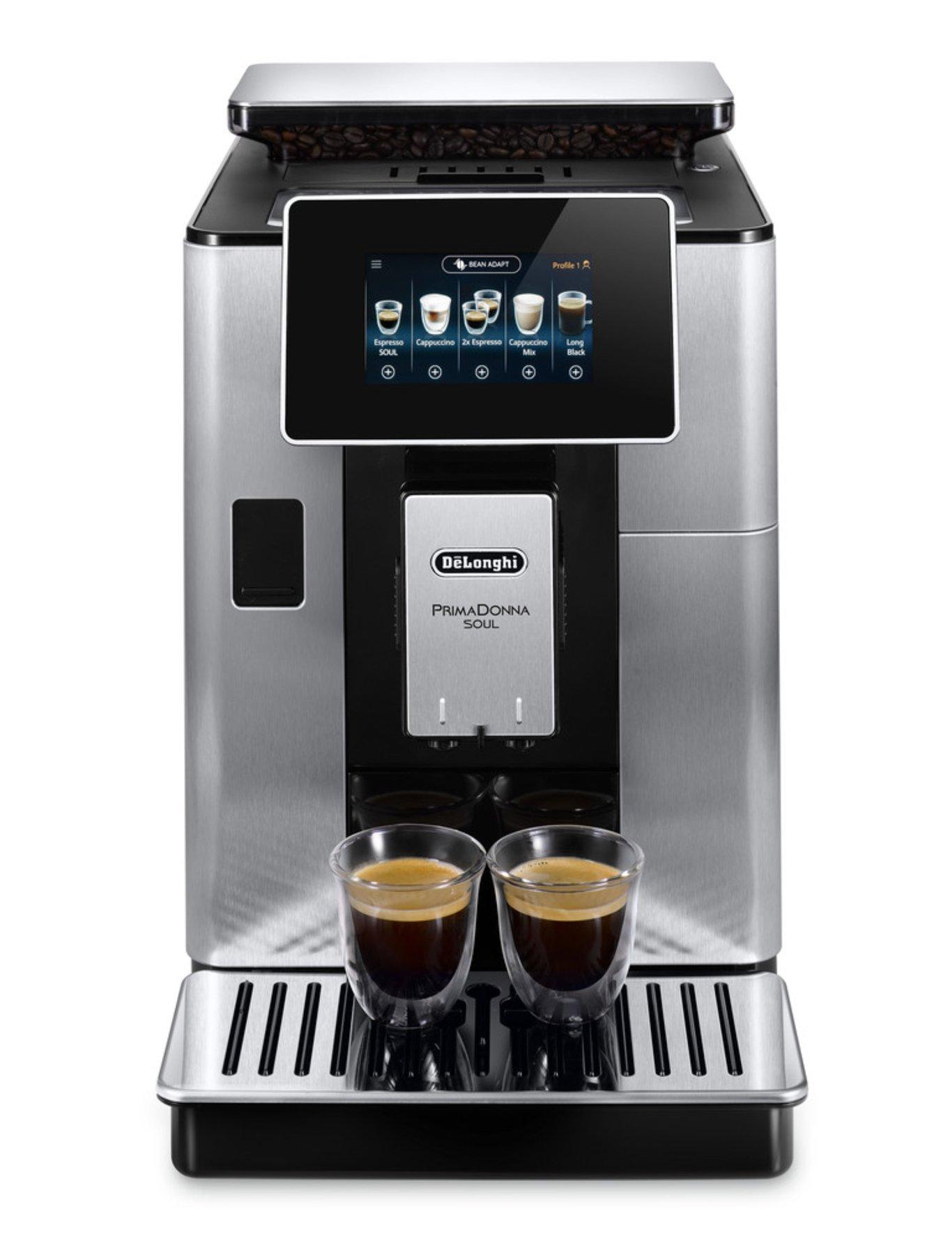  image of delonghi-primadonna-soul-automatic-bean-to-cup-coffee-machine-with-auto-milknbspecam61075mb
