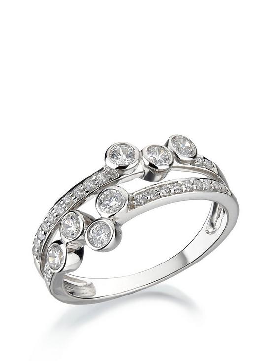 front image of love-diamond-9ct-white-gold-05ct-diamond-ring