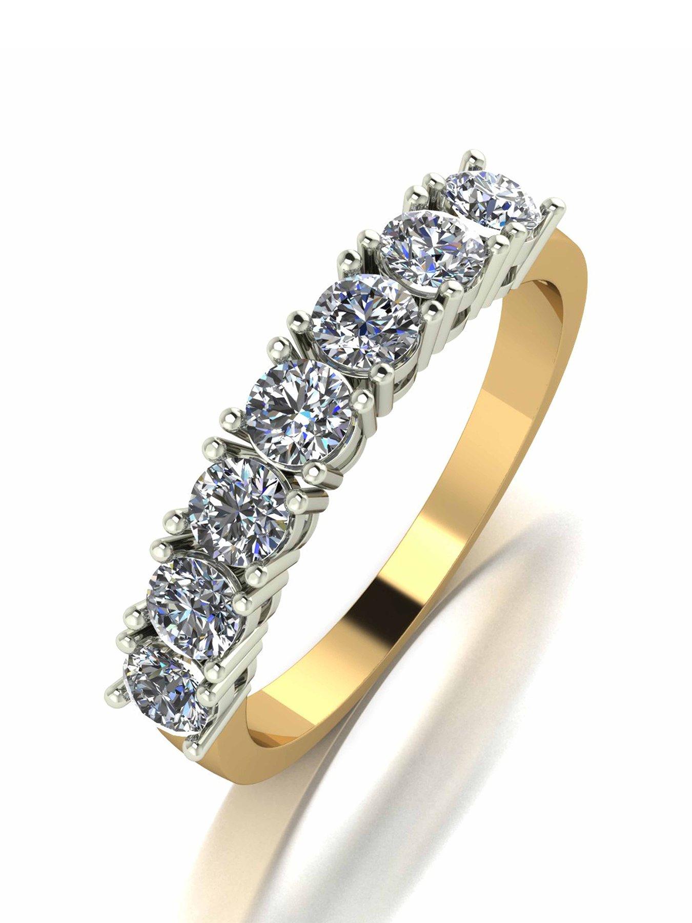 Love DIAMOND 18ct Gold 1ct Diamond Eternity Ring