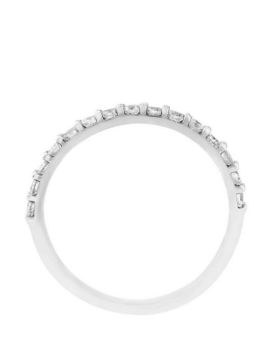 stillFront image of love-diamond-9ct-white-gold-050ct-diamond-wedding-band-ring
