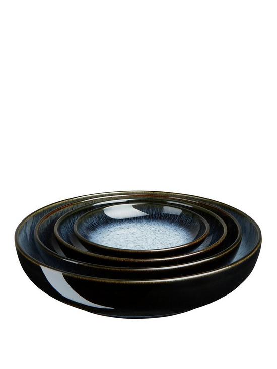 front image of denby-halo-nesting-bowl-set