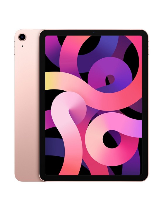 front image of apple-ipad-air-2020-256gb-wi-fi-109-inch-rose-gold