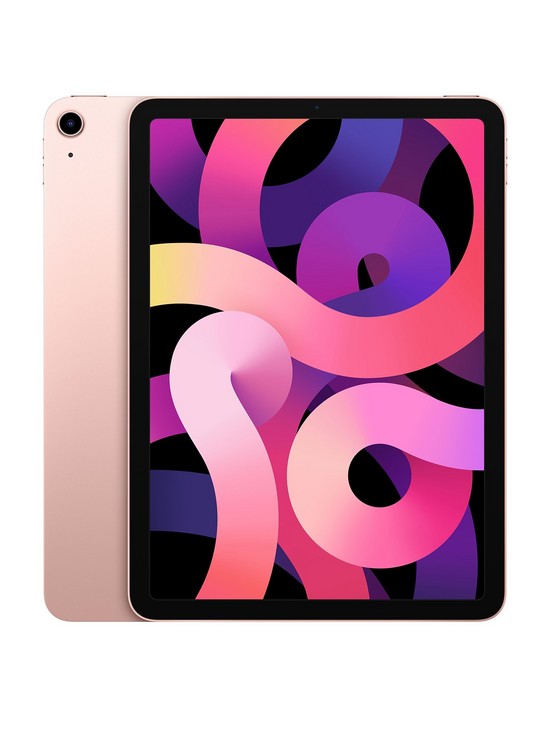 front image of apple-ipad-air-2020-64gb-wi-fi-109-inch-rose-gold