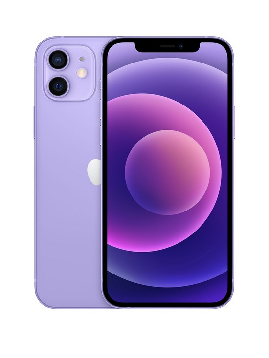 front image of apple-iphone-12-64gb-purple