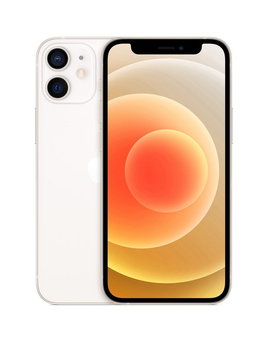 front image of apple-iphone-12-mininbsp64gb-white