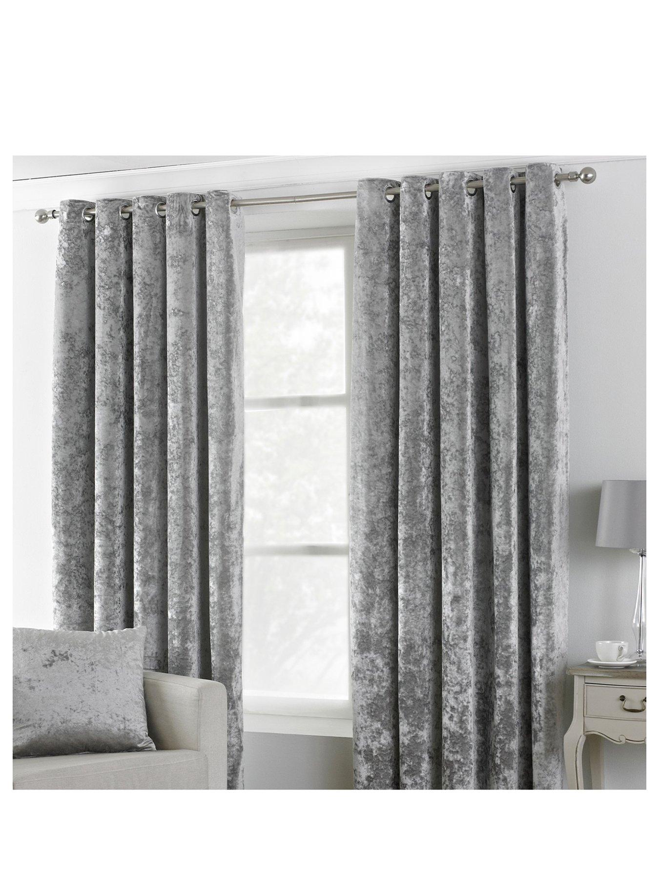 Riva Home Verona Eyelet Curtains 46x54