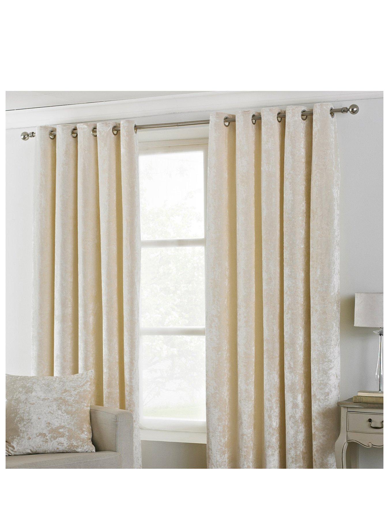 Image 1 of 1 of Riva Home Verona Eyelet Curtains 46x54