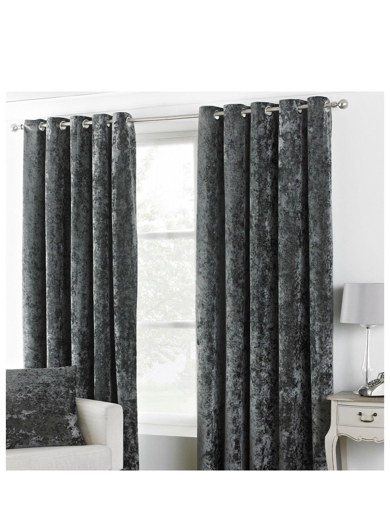 Riva Home Verona Eyelet Curtains 46x54