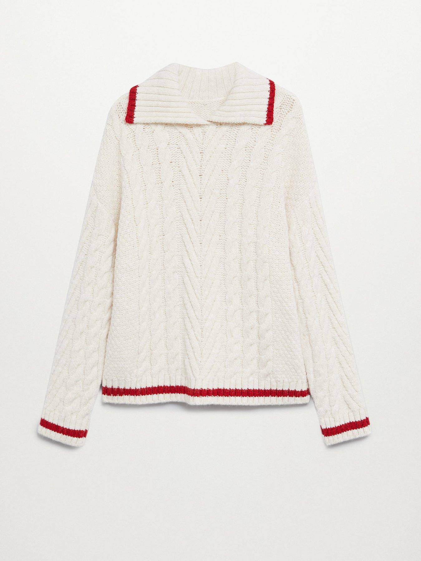 mango beige jumper